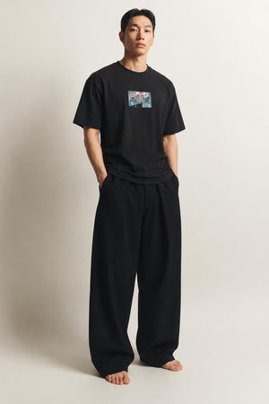AI model photo - OBEY No News Is Good News Classic T-Shirt Black 165262625