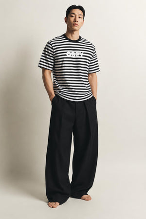 AI model photo - OBEY Joy Tee SS Black Multi 131080273