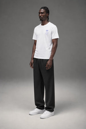 AI model photo - Nike Men's Sportswear Footwear T-Shirts White CT6868 100 N11