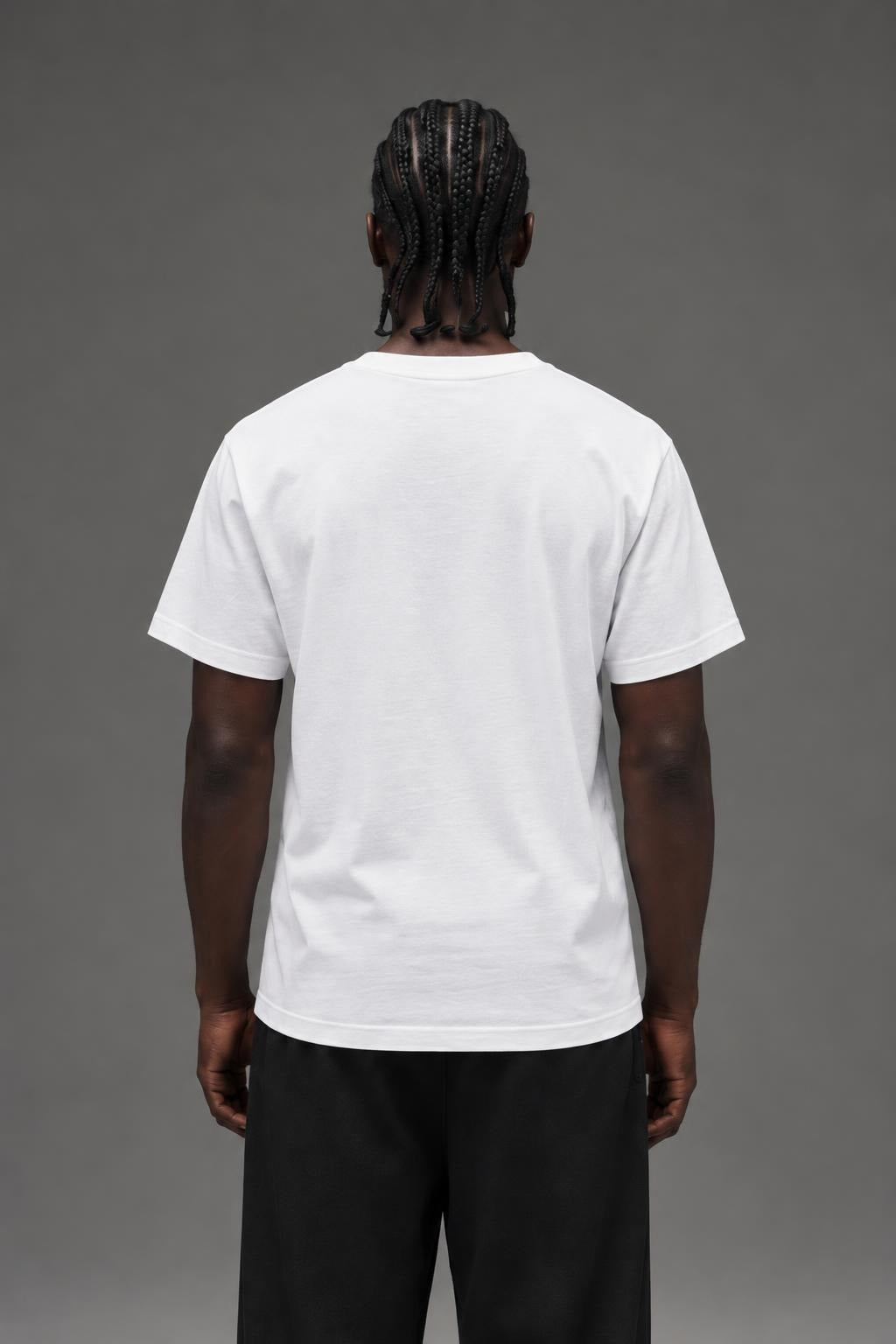 AI model photo - OBEY Worldwide Classic T-Shirt White 165262370