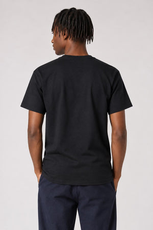 AI model photo - Ben Davis Funky Monkey T-Shirt Black 9051