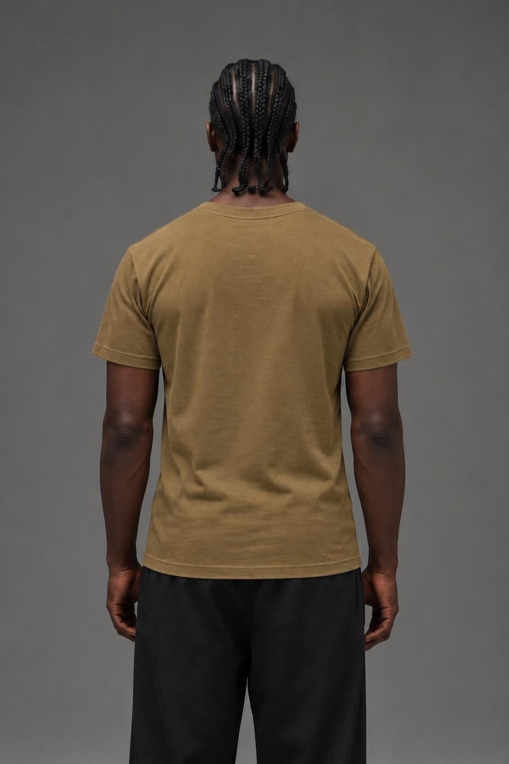 AI model photo - Rothco 'Terrorist Hunting Club' T-Shirt Coyote Brown 61570 61571