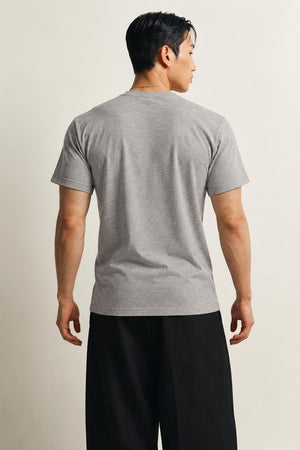 AI model photo - American Needle Red Jacket Mens Diet Coke BT2 Brass Tacks T-Shirts Heather Grey RJ801F-COKE