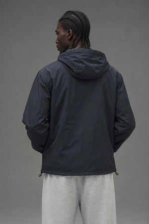 AI model photo - Deus EX Machina Dennis Transitional Jacket Anthracite DMF246608 ATH