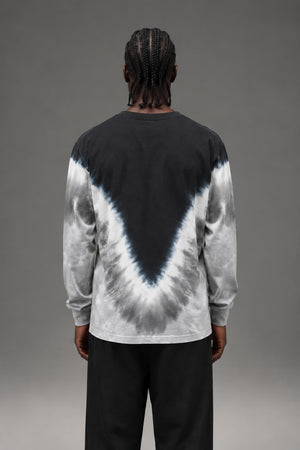 AI model photo - HUF  The Magic Dragon L/S Tee Black TS00989