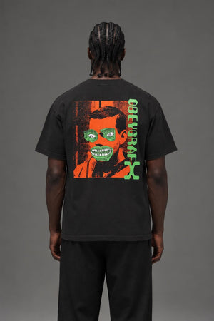 AI model photo - OBEY Mens OBEY Grafx T-Shirt Off Black 166913151