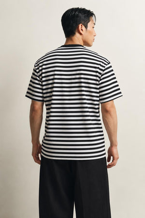 AI model photo - OBEY Joy Tee SS Black Multi 131080273