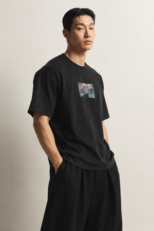 AI model photo - OBEY No News Is Good News Classic T-Shirt Black 165262625