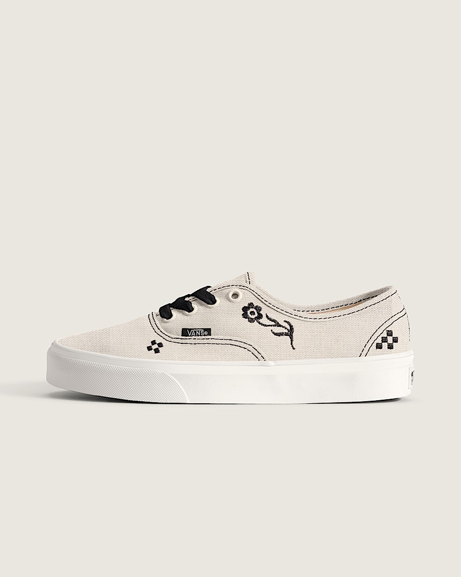 Vans Authentic EMBROIDERY Creme/Black VN000D6GE4O1 CRMBLK