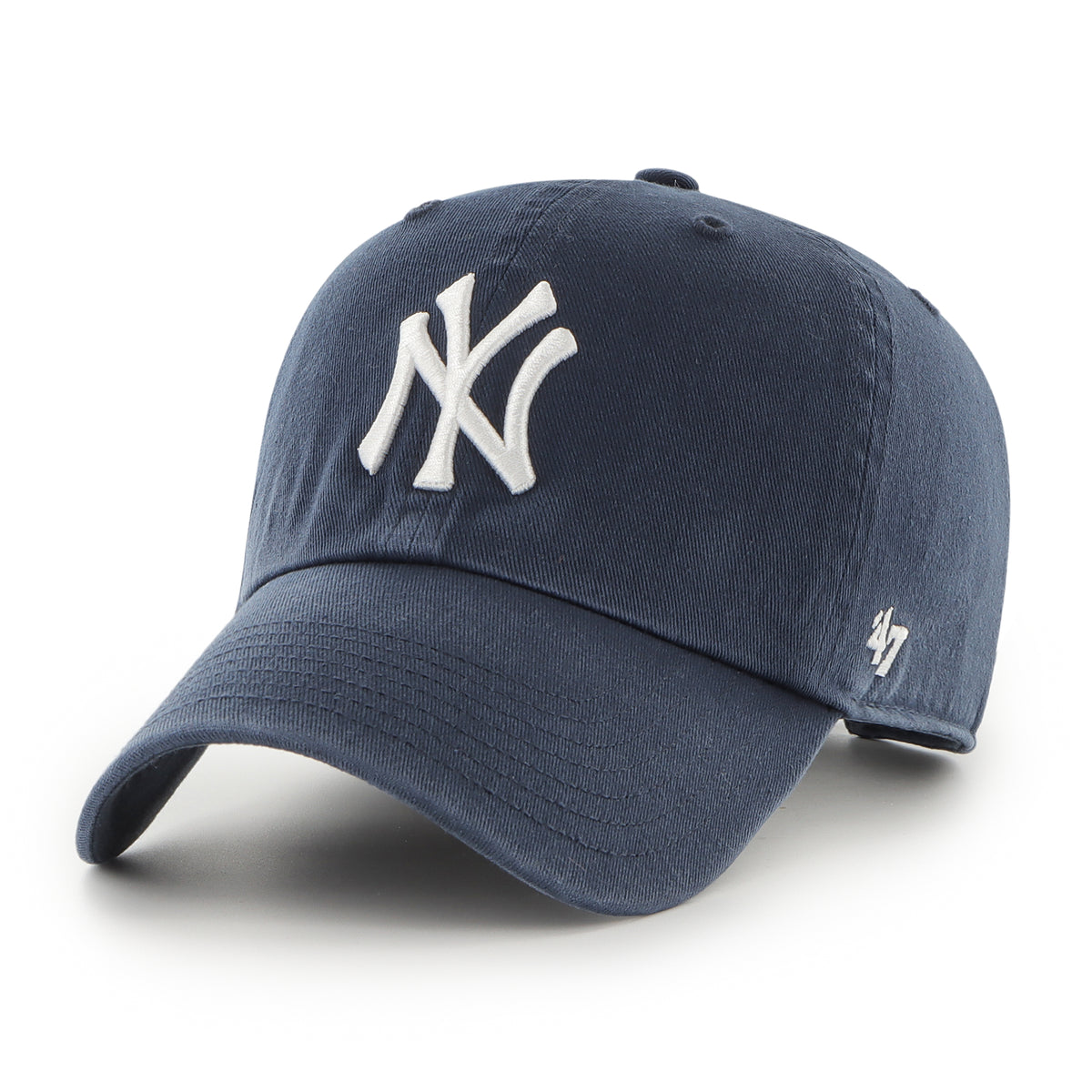 47 Brand New York Yankees '47 Clean Up Cap Navy B-RGW17GWS-NY
