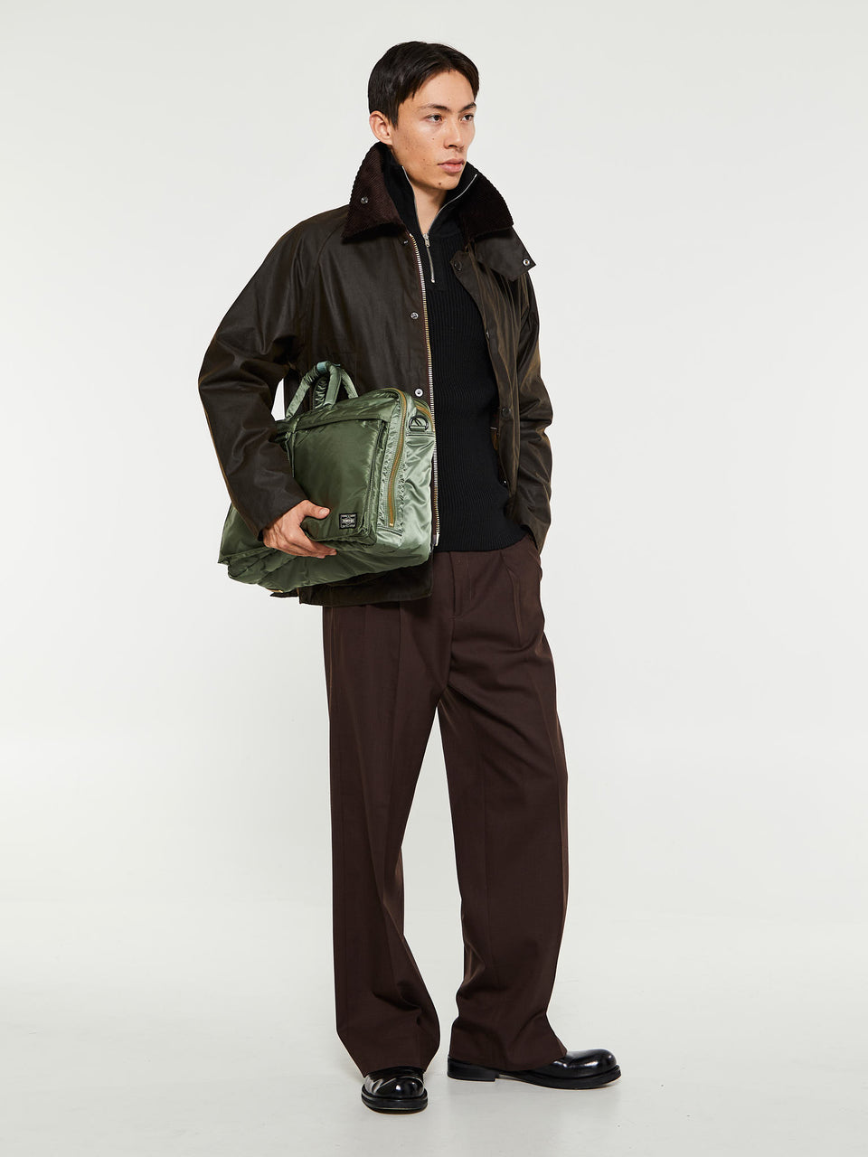 Barbour Men's Classic Bedale® Waxed Jacket Olive MWX0010 OL99