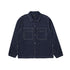 Huf Mason Shacket Navy BU00212 NVY