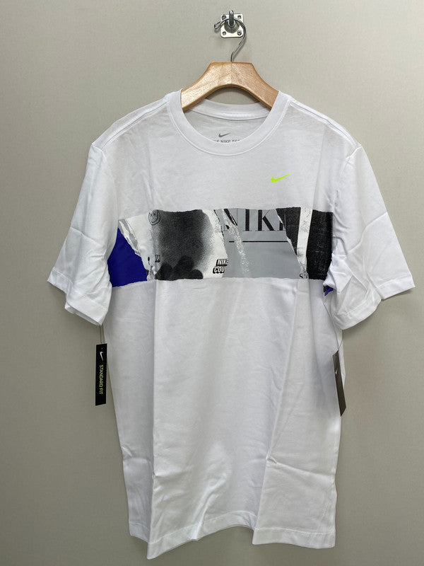 Nike Men's City Inspire Graphic T-Shirt White BV7016 100 N7