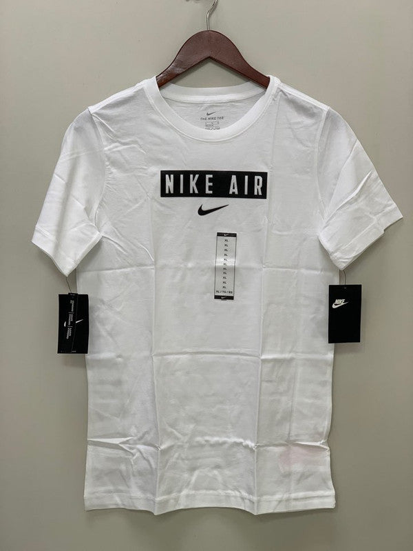 Nike Boy's NSW Air Box T-Shirt White CI9620 100 N8