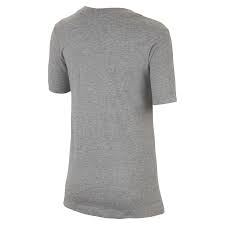 Nike Boy's Sportswear Just Do It T-Shirts Heather Grey CT6868 100 N11