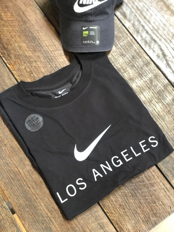 Nike Men's Dri-Fit Los Angeles Traning T-Shirt Black CW2354 010 N10