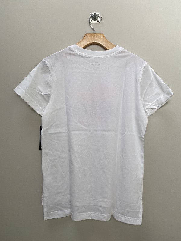 Nike Girl's The Force Female Logo T-Shirt White CZ1349 100 N8