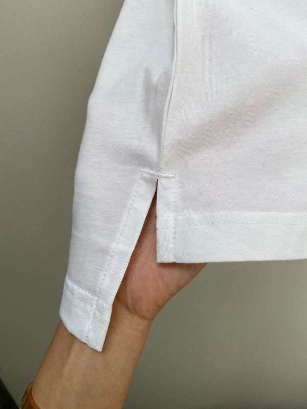 Nike Girl's The Force Female Logo T-Shirt White CZ1349 100 N8