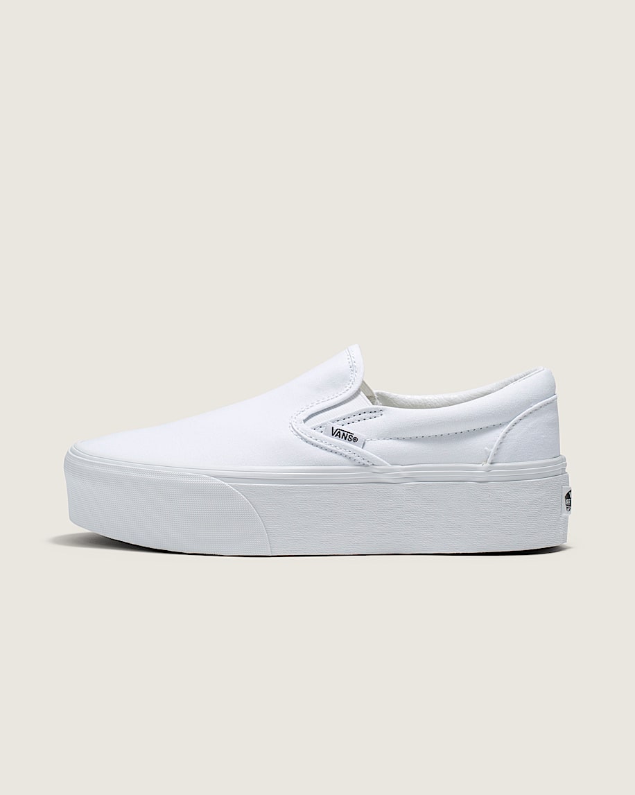 Vans Classic Slip-on Stackform Canvas White VN0A7Q5RW001 WHT