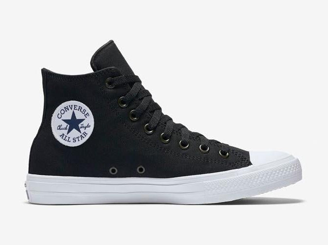 Converse Chuck Taylor High Top Black/White/Navy 150143C
