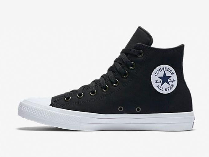 Converse Chuck Taylor High Top Black/White/Navy 150143C