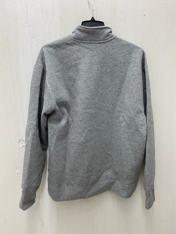 Nike Men's SB Half Zip Skate Fleece Sweatshir Dark Grey Heather DA4266 063 N3