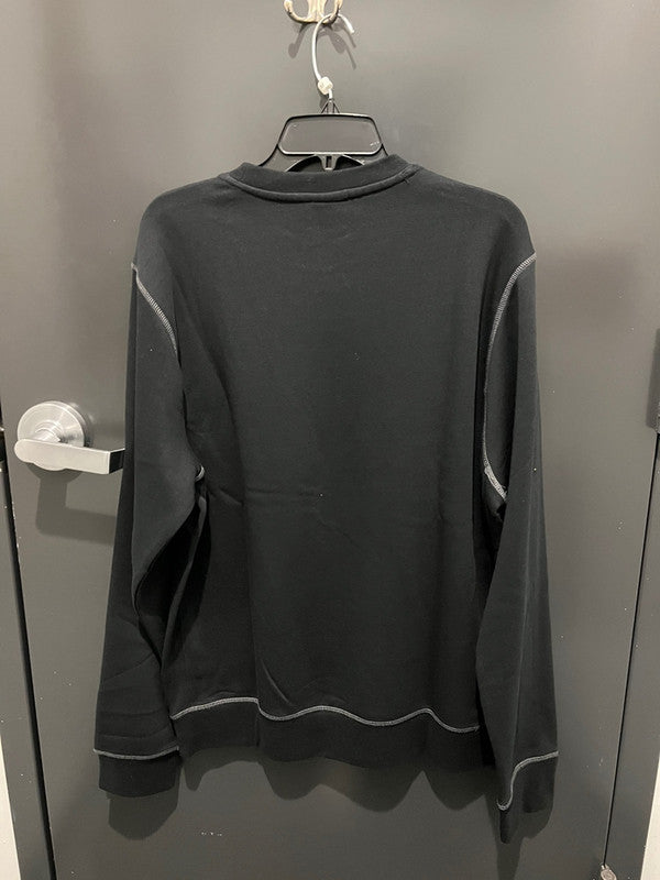 Nike Men's Sportswear Just Do It Crewneck Sweatshir Black DD6196 010 N2