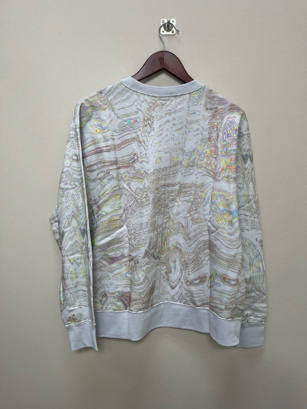 Nike Women's Sportswear Dance Fleece Crewneck Sweatshir White DJ4119 100 N1