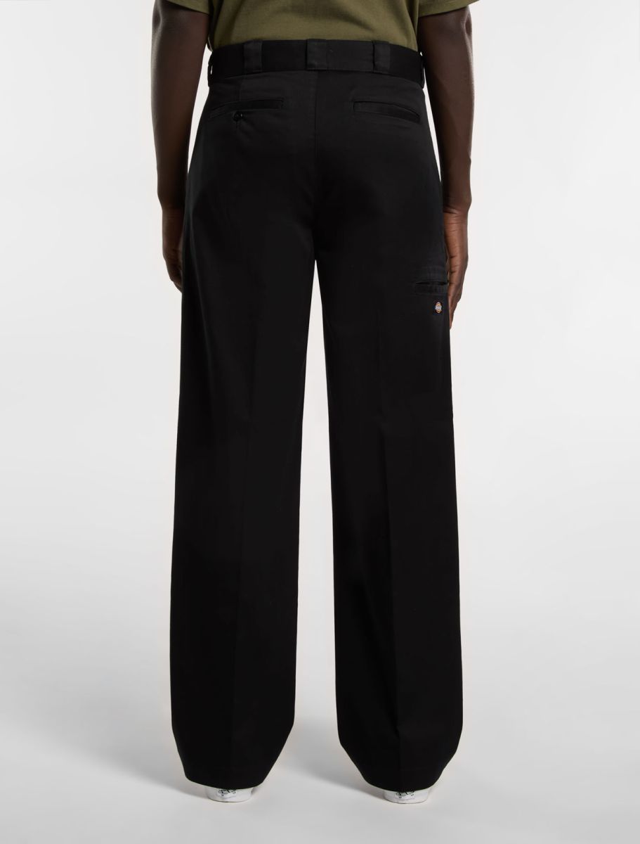 Dickies Mens Unionville Pleated Work Pants Black A4Z7FBLK