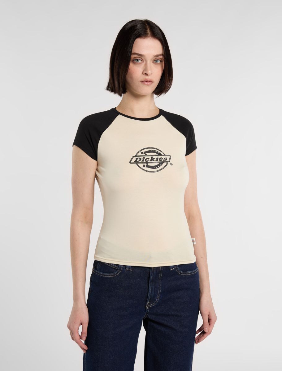 Dickies Women’s Forth Shaw Raglan T-Shirt Black A88DRBLK