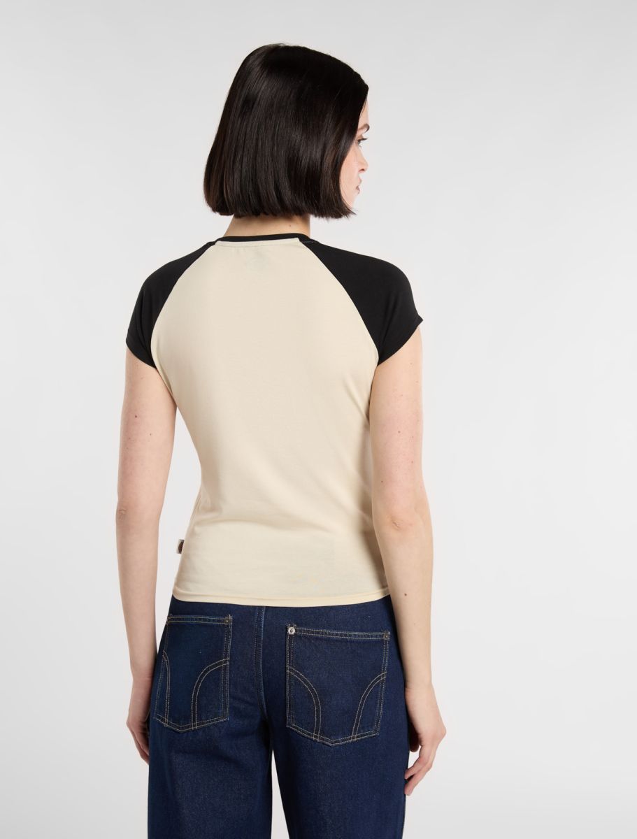 Dickies Women’s Forth Shaw Raglan T-Shirt Black A88DRBLK