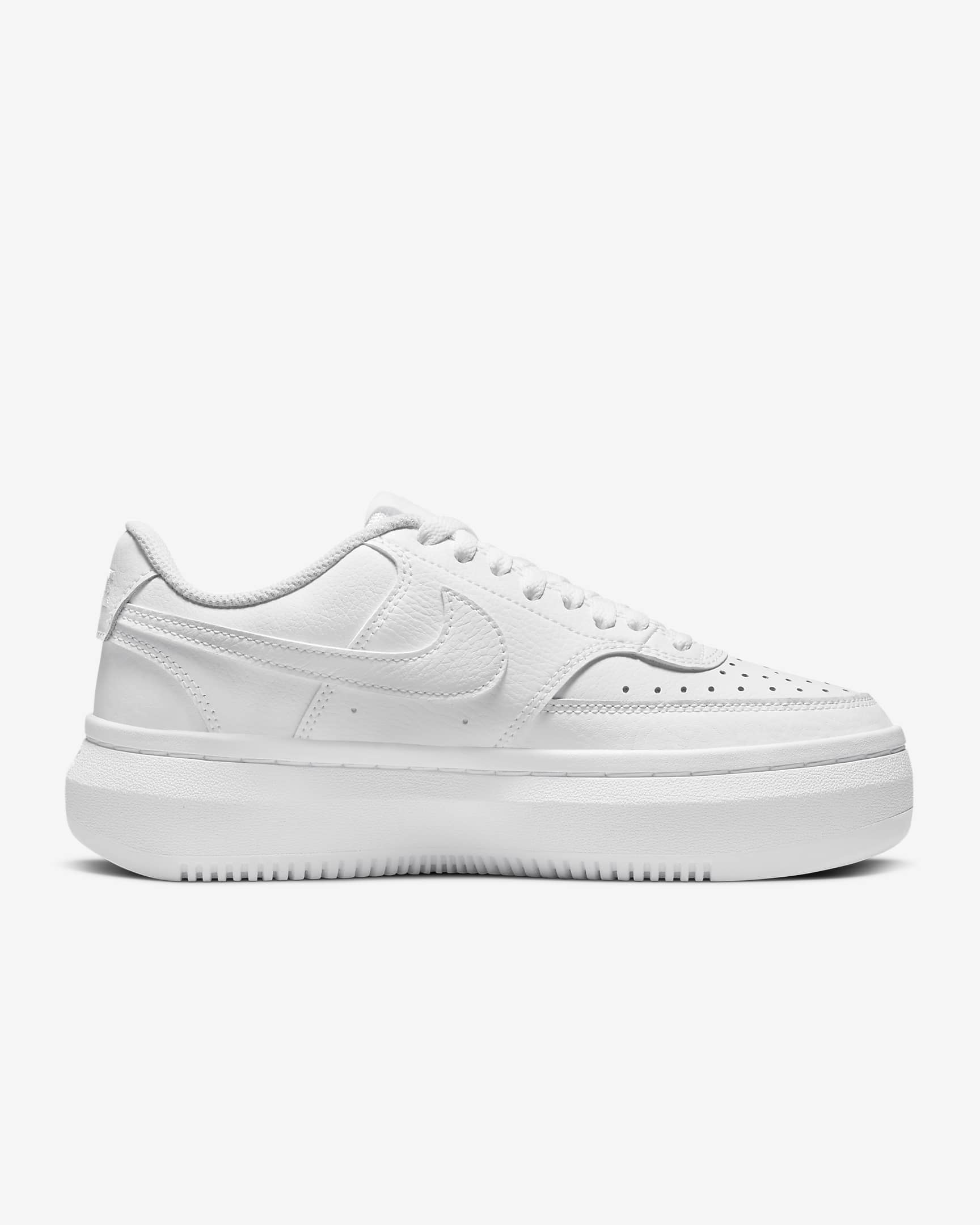 Nike Women's Court Vision Shoes Alta White/White/White DM0113 100 - APLAZE