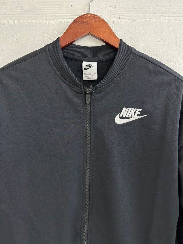 Nike Girl's Sportswear Tracksuit (Extended Size) Black/White/White DM8513 010 N4