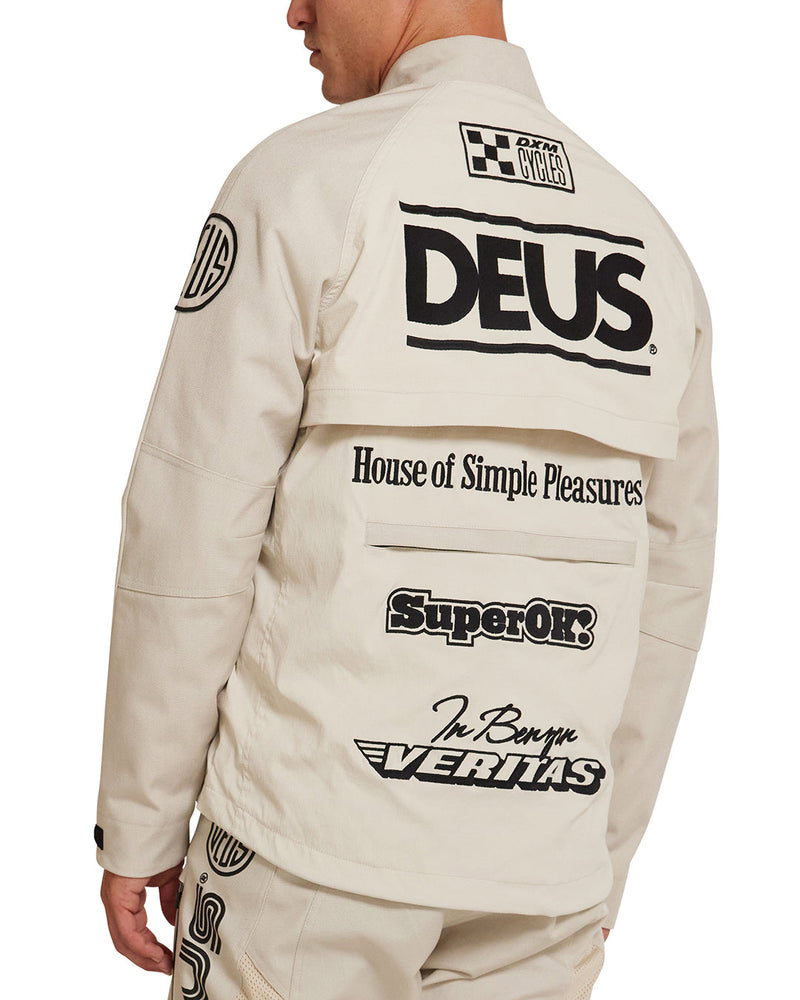 Deus Off Road Cordura Jacket Dirty White DMF246588 DWH