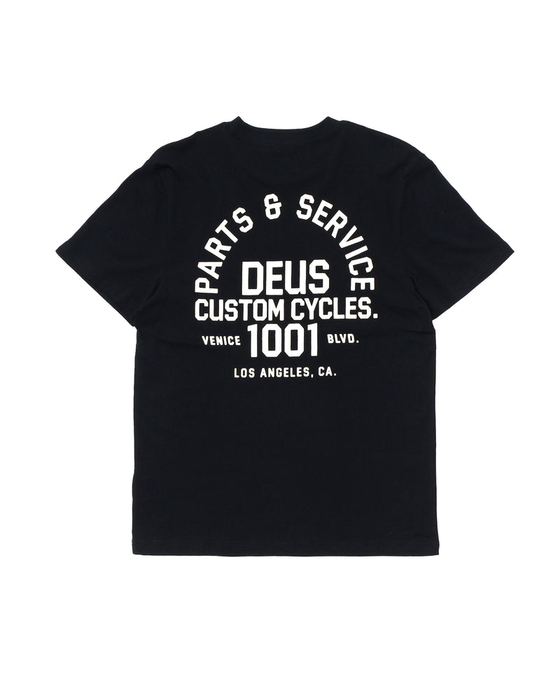 Deus Men's Troop Tee Black DMP251953D BLK