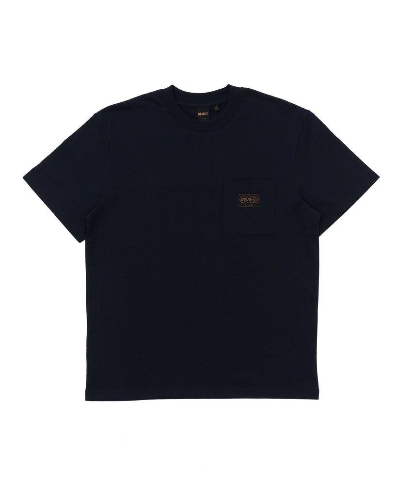 Deus Ex Machina Terrace Pocket Tee Black DMP251071 BLK