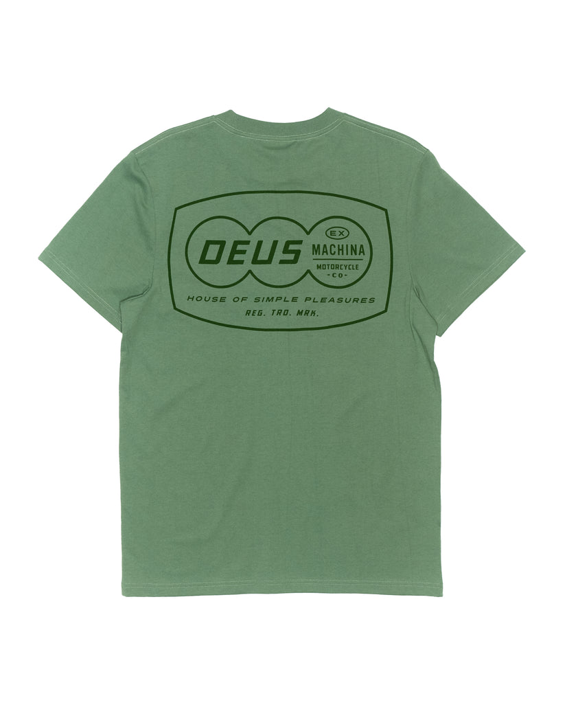 Deus Ex Machina Expo Tee Shale Green DMP251120A SHA