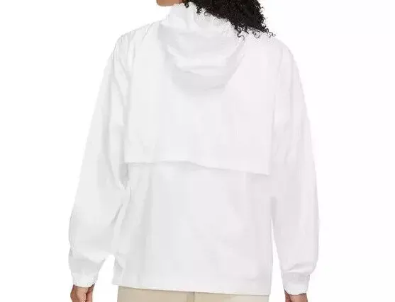 Nike Women's Sportswear Essential Repel Woven Jacket White DN5008 100 N11