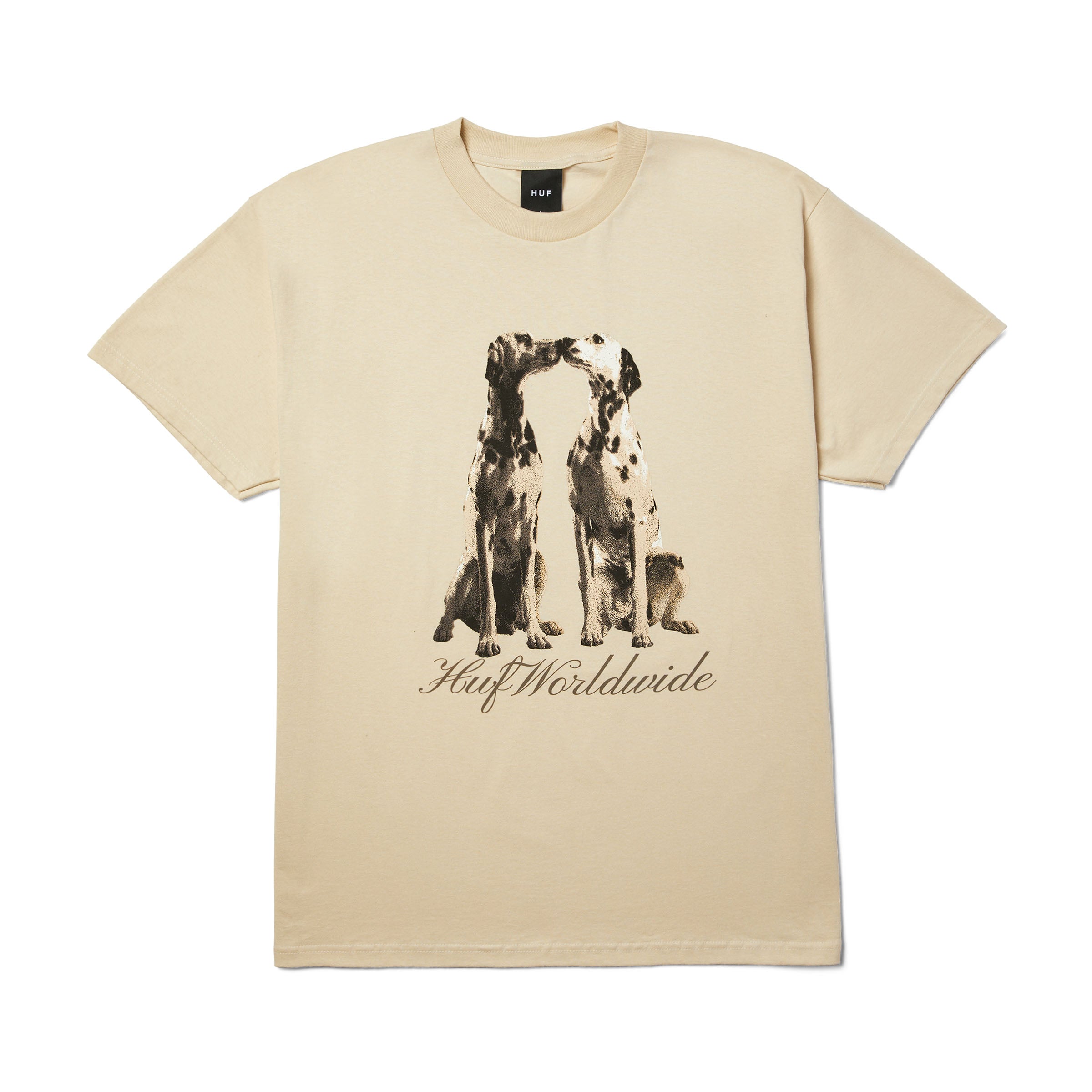 HUF Men's Dogged SS Tee Bleach TS02629 BLE