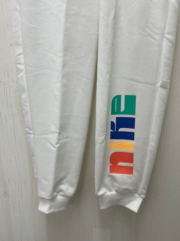 Nike Women's French Terry Training Pants White DQ3598 100 N9