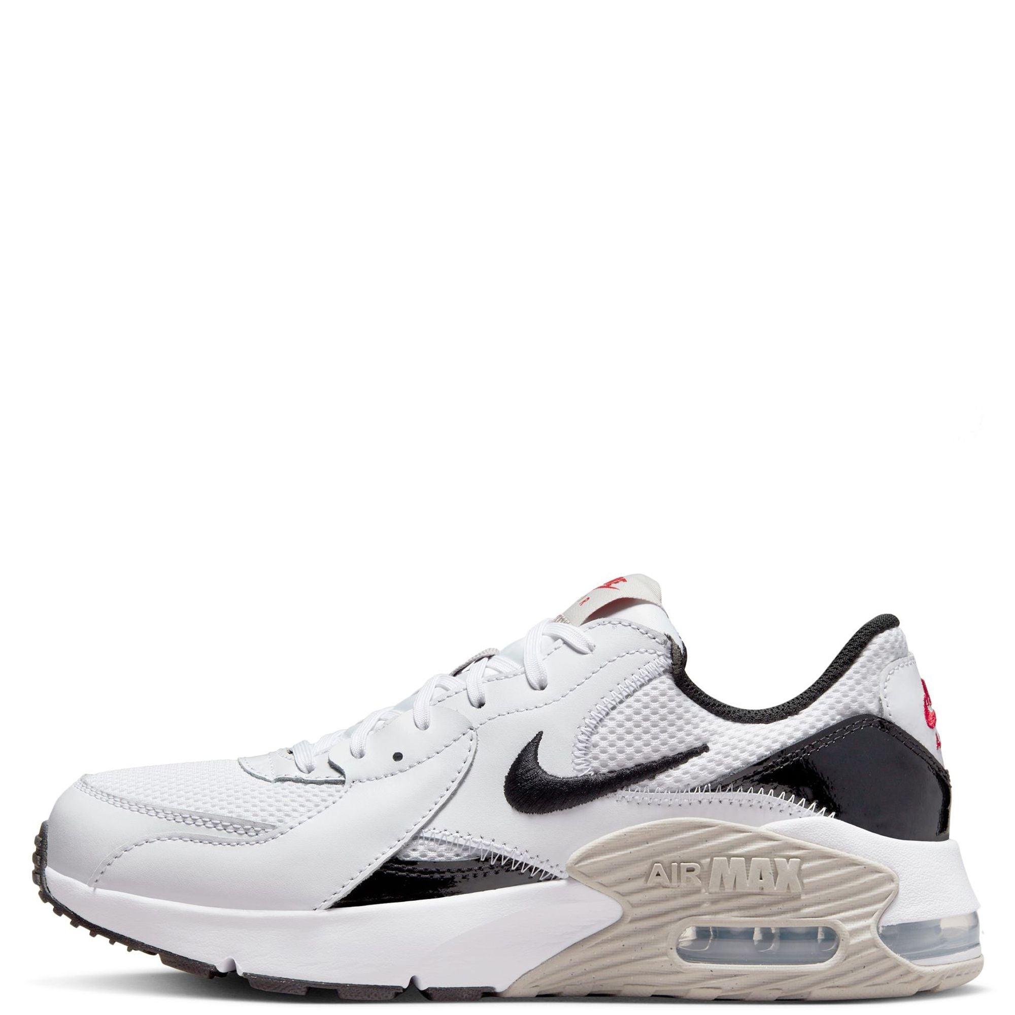 Nike Women's Air Max Excee Shoes White/Black-LT Iron Ore-University Red DR2402 100