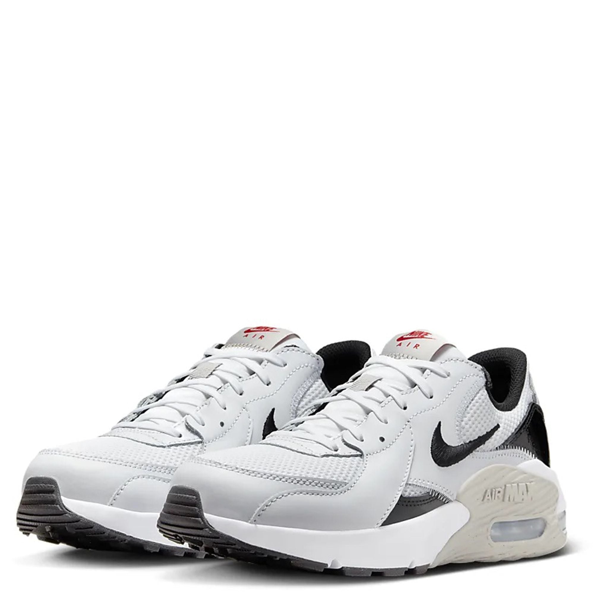 Nike Women's Air Max Excee Shoes White/Black-LT Iron Ore-University Red DR2402 100