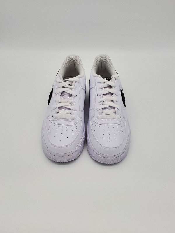 Nike Kids' Air Force 1 GS1 SI White/Black DR7889 100 - APLAZE