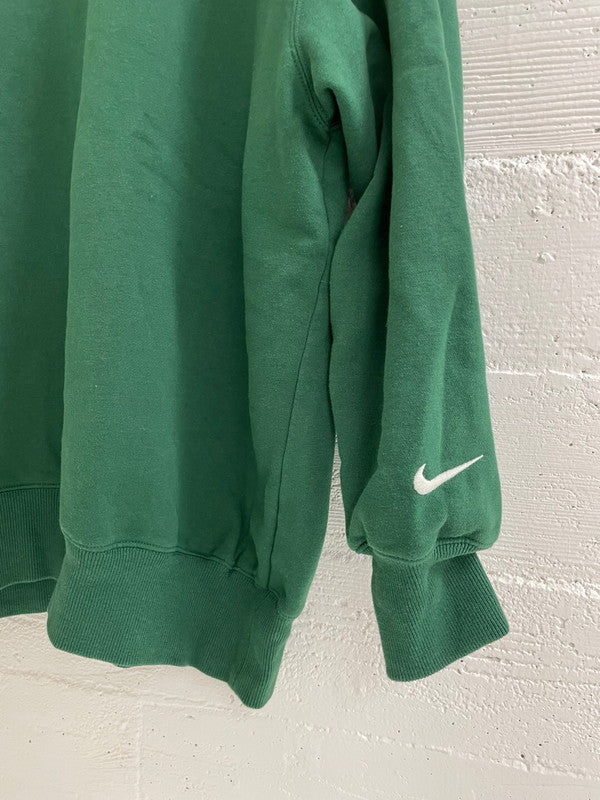 Nike Women's Sportswear Oversized Crewneck Sweatshirt Gorge Green/Night Forest/Sail DZ4625 341 N4