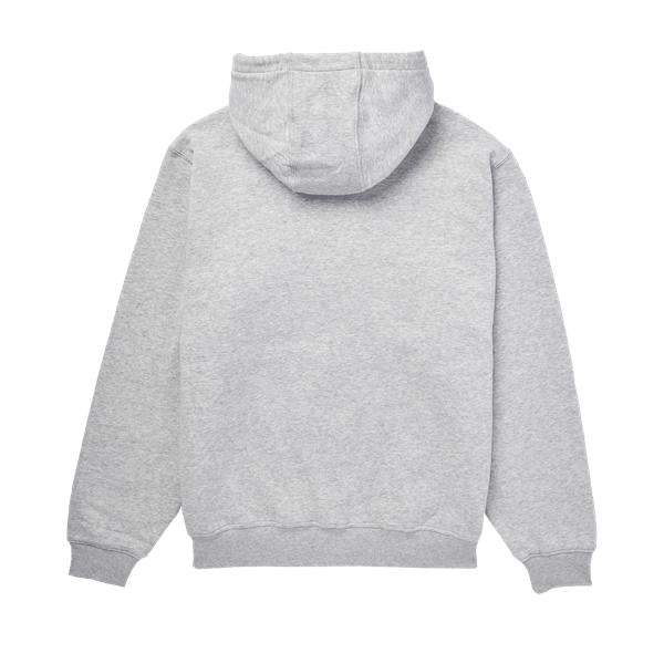Dickies Men's Thermal Lined Fleece Zip Hoodie Heather Gray A85X70H2 0H2
