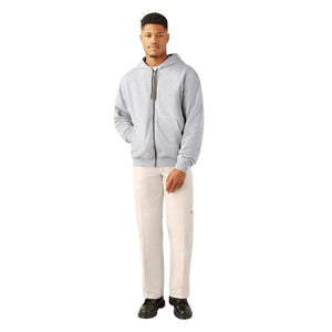 Dickies Men's Thermal Lined Fleece Zip Hoodie Heather Gray A85X70H2 0H2