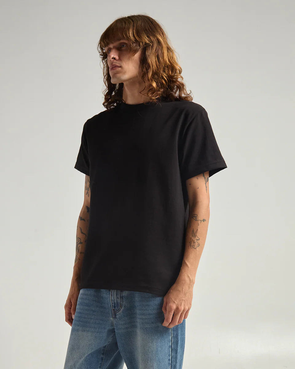 Shaka Wear Active Short Sleeve T-Shirt Black ACS02