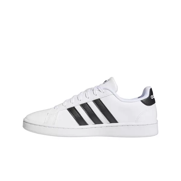Adidas Women's Grand Court Shoes White/Black F36483