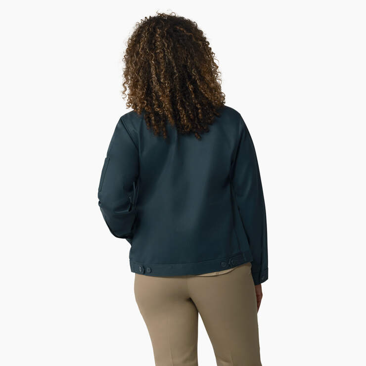 Dickies Women’s Unlined Eisenhower Jacket Airforce Blue FJ75ASL