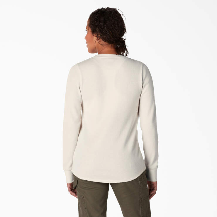 Dickies Women’s Long-Sleeve Thermal Shirt Oatmeal True Heather FL198O2H